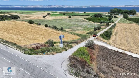 ÇANAKKALE LAPSEKİ ÇARDAK ZİNCİRBOZAN DENİZE YÜRÜME MESAFESİ ARSA