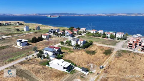 ÇANAKKALE LAPSEKİ ÇARDAK SAHİLDE SATILIK VİLLA ARSASI