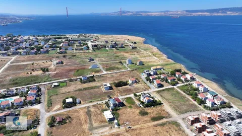 ÇANAKKALE LAPSEKİ ÇARDAK SAHİLDE SATILIK VİLLA ARSASI