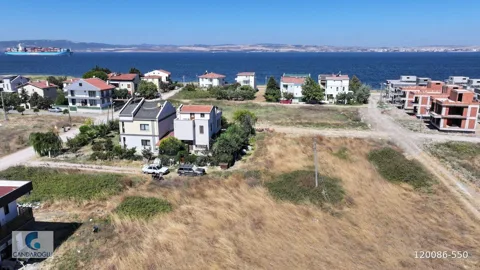 ÇANAKKALE LAPSEKİ ÇARDAK SAHİLDE SATILIK VİLLA ARSASI