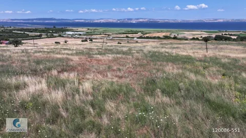 ÇANAKKALE LAPSEKİ ÇARDAK BOĞAZ VE KÖPRÜ MANZARALI SATILIK ARSA