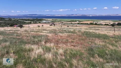 ÇANAKKALE LAPSEKİ ÇARDAK BOĞAZ VE KÖPRÜ MANZARALI SATILIK ARSA