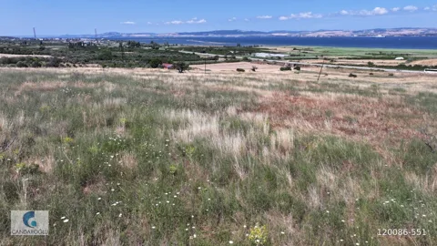 ÇANAKKALE LAPSEKİ ÇARDAK BOĞAZ VE KÖPRÜ MANZARALI SATILIK ARSA