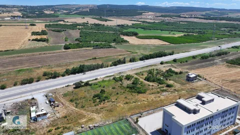 ÇANAKKALE LAPSEKİ BOĞAZ VE KÖPRÜ MANZARALI SATILIK ARSA