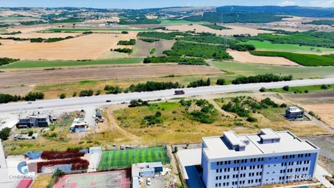 ÇANAKKALE LAPSEKİ BOĞAZ VE KÖPRÜ MANZARALI SATILIK ARSA