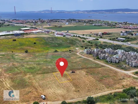 ÇANAKKALE 315 M² YERİ YÜKSEK MRKZ YAKIN FULL MNZRL İMARLI ARSA