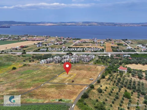 ÇANAKKALE 315 M² YERİ YÜKSEK MRKZ YAKIN FULL MNZRL İMARLI ARSA