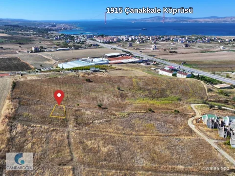 ÇANAKKALE 431M² ARSA İNŞ YAPILBİLR BOĞAZ-KÖPRÜ MNZ ANAYOLA YAKN