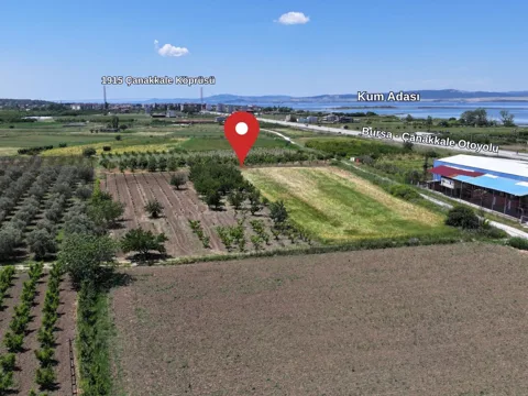 KADASTRAL YOLU OLAN ANA YOLA DENİZE MERKEZE YAKIN İMARA BİTİŞİK 2696m² ARSA