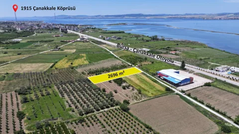 KADASTRAL YOLU OLAN ANA YOLA DENİZE MERKEZE YAKIN İMARA BİTİŞİK 2696m² ARSA