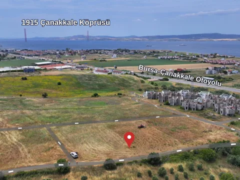 313M² YERİ YÜKSEKTE HEMEN İNŞAAT YAPILABİLİR HARİKA MANZARALI SATILIK ARSA