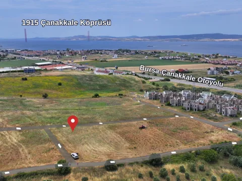 391M² YERİ YÜKSEKTE HEMEN İNŞAAT YAPILABİLİR HARİKA MANZARALI SATILIK ARSA