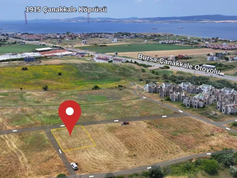 391M² YERİ YÜKSEKTE HEMEN İNŞAAT YAPILABİLİR HARİKA MANZARALI SATILIK ARSA