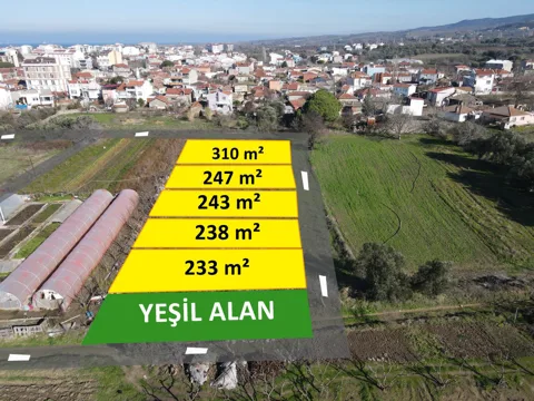 243M² HEMEN İNŞAAT YAPILIR GAZİ YAKUP BEY CAMİ YAKIN UYGUN SATILIK