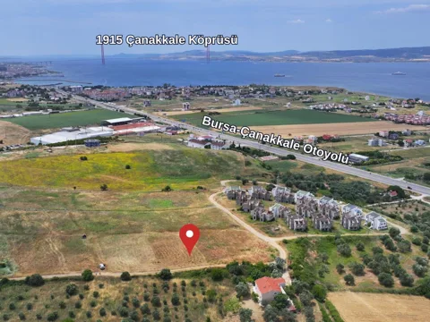 314M² YERİ YÜKSEKTE HEMEN İNŞAAT YAPILABİLİR HARİKA MANZARALI SATILIK ARSA