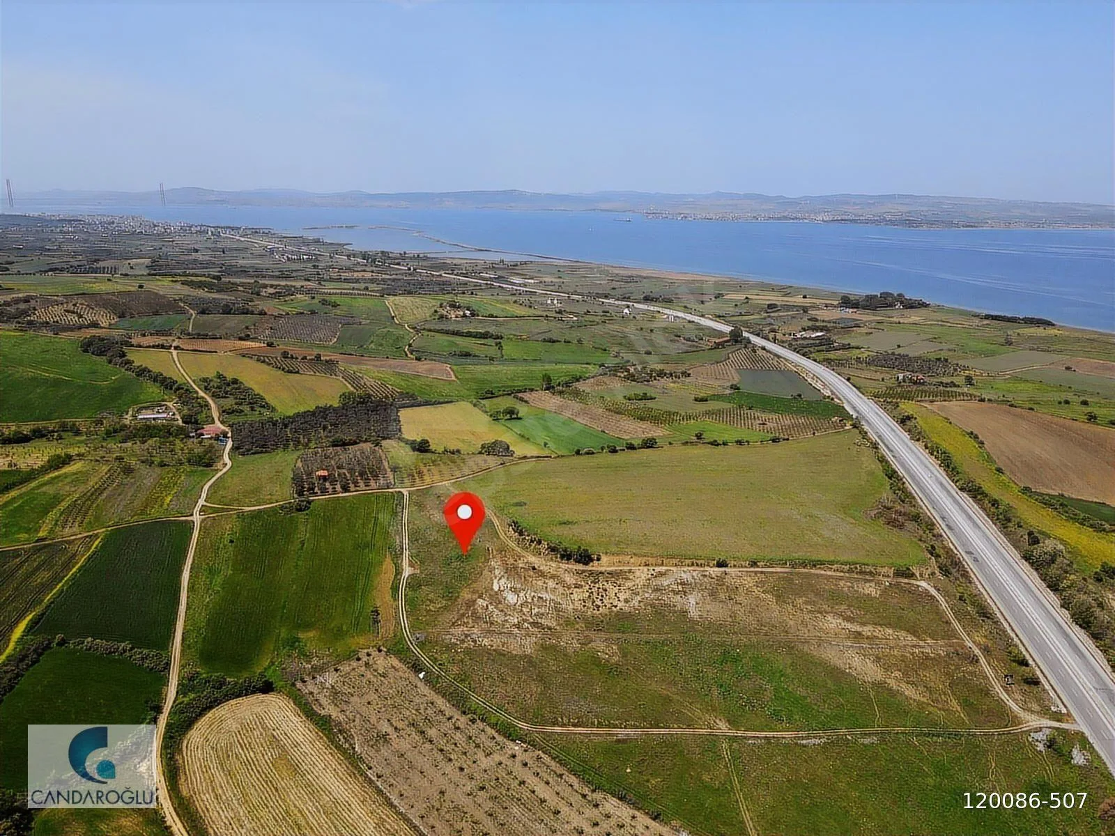 ÇANAKKALE 367M² İMARLI KÖŞE BAŞI DENİZ MANZ YÜKSKTE 1.835 BİN