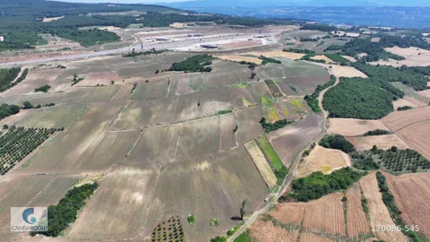 ÇANAKKALE LAPSEKİ SULUCA BOĞAZ VE KÖPRÜ MANZARALI SATILIK TARLA